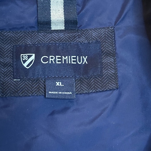 DANIEL CREMIEUX - Feather insulated 50% duck down feathers XL Vest Navy - Picture 11 of 12